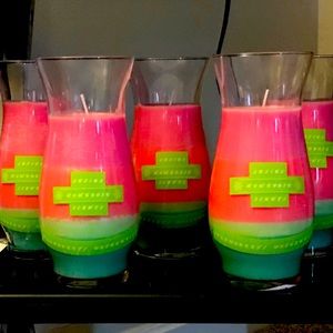 Strawberry watermelon candle